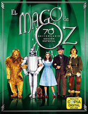 El mago de Oz: Edicin 70 Aniversario carátula Blu-ray
