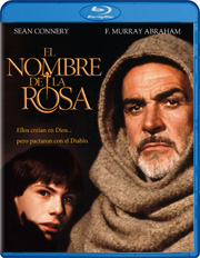 El nombre de la rosa carátula Blu-ray