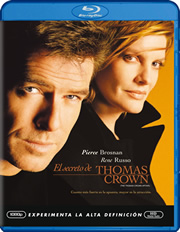 El secreto de Thomas Crown carátula Blu-ray