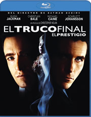 El truco final (El prestigio) carátula Blu-ray