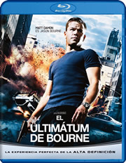 El ultimtum de Bourne carátula Blu-ray