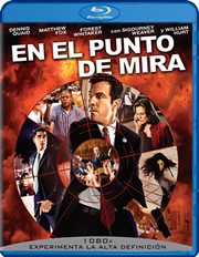 En el punto de mira carátula Blu-ray