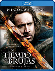 En tiempo de brujas carátula Blu-ray