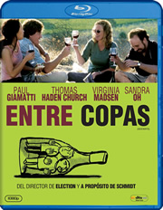 Entre copas carátula Blu-ray