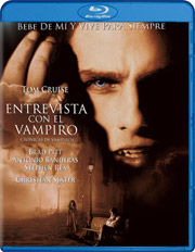 Entrevista con el vampiro carátula Blu-ray
