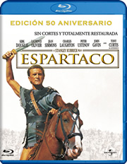 Espartaco carátula Blu-ray