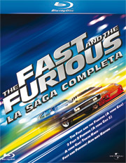 The Fast And The Furious: La Saga Completa carátula Blu-ray