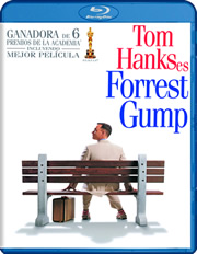 Forrest Gump carátula Blu-ray