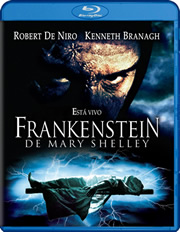 Frankenstein de Mary Shelley carátula Blu-ray