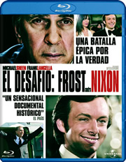 El desafo: Frost contra Nixon carátula Blu-ray
