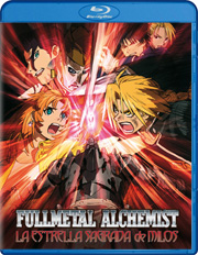 Fullmetal Alchemist: La estrella sagrada de Milos carátula Blu-ray