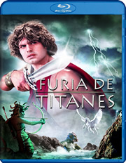 Furia de titanes carátula Blu-ray