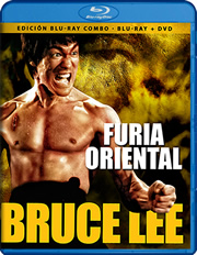 Furia oriental + DVD gratis carátula Blu-ray