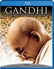Gandhi carátula Blu-ray