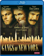 Gangs of New York carátula Blu-ray