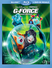 G-Force: Licencia para espiar + DVD carátula Blu-ray