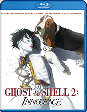 Ghost in the Shell 2: Innocence carátula Blu-ray