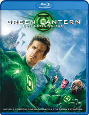 Green Lantern (Linterna Verde) carátula Blu-ray