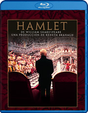 Hamlet, de Kenneth Branagh carátula Blu-ray
