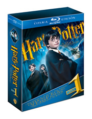 Harry Potter y la Piedra Filosofal ltima edicin carátula Blu-ray