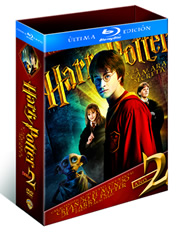 Harry Potter y la Cmara Secreta ltima edicin carátula Blu-ray