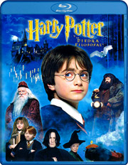 Harry Potter y la Piedra Filosofal carátula Blu-ray