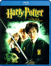 Harry Potter y la Cmara Secreta carátula Blu-ray