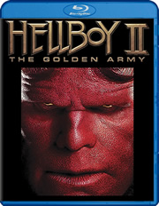 Hellboy II: El ejrcito dorado carátula Blu-ray