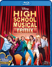 High School Musical 1 Remix carátula Blu-ray