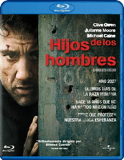 Hijos de los hombres carátula Blu-ray