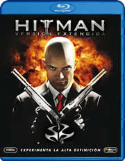 Hitman: Versin Extendida carátula Blu-ray