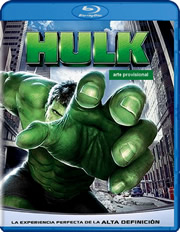 Hulk carátula Blu-ray