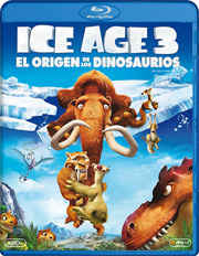 Ice Age 3: El origen de los dinosaurios + DVD + Copia digital carátula Blu-ray