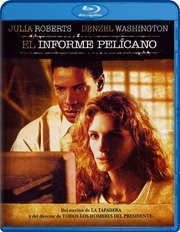 El informe pelcano carátula Blu-ray