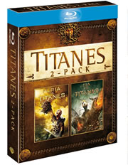 Pack: Furia de titanes + Ira de titanes carátula Blu-ray