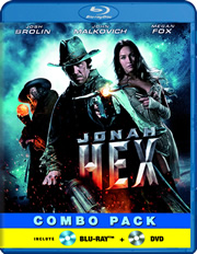 Jonah Hex + DVD carátula Blu-ray