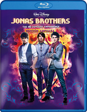 Jonas Brothers The Concert Experience: Edicin Ampliada carátula Blu-ray