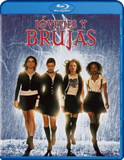Jvenes y brujas carátula Blu-ray