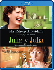 Julie y Julia carátula Blu-ray