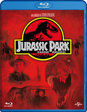 Jurassic Park (Parque Jursico) carátula Blu-ray