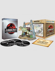 Triloga Jurassic Park: Edicin Coleccionistas carátula Blu-ray