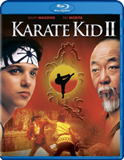 Karate Kid II: La historia contina carátula Blu-ray