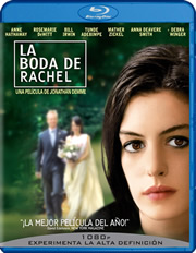 La boda de Rachel carátula Blu-ray