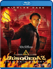 La bsqueda 2: El diario secreto carátula Blu-ray