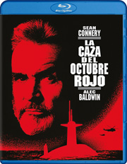 La caza del Octubre Rojo carátula Blu-ray