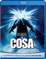 La cosa (El enigma de otro mundo) carátula Blu-ray