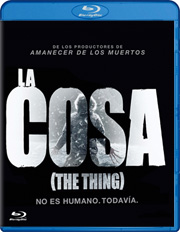 La Cosa (The Thing) carátula Blu-ray