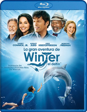 La gran aventura de Winter el delfn carátula Blu-ray