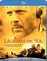 Lgrimas del Sol carátula Blu-ray
