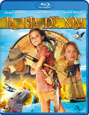 La isla de Nim carátula Blu-ray